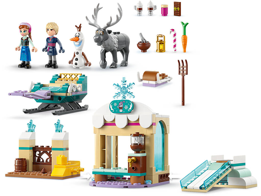 Lego Disney Frozen L'avventura sulla slitta di Anna