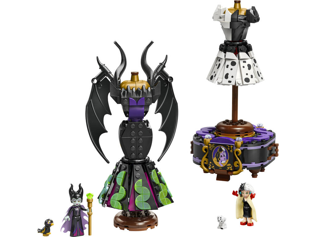 Lego Disney Costumi da Malefica e Crudelia De Vil