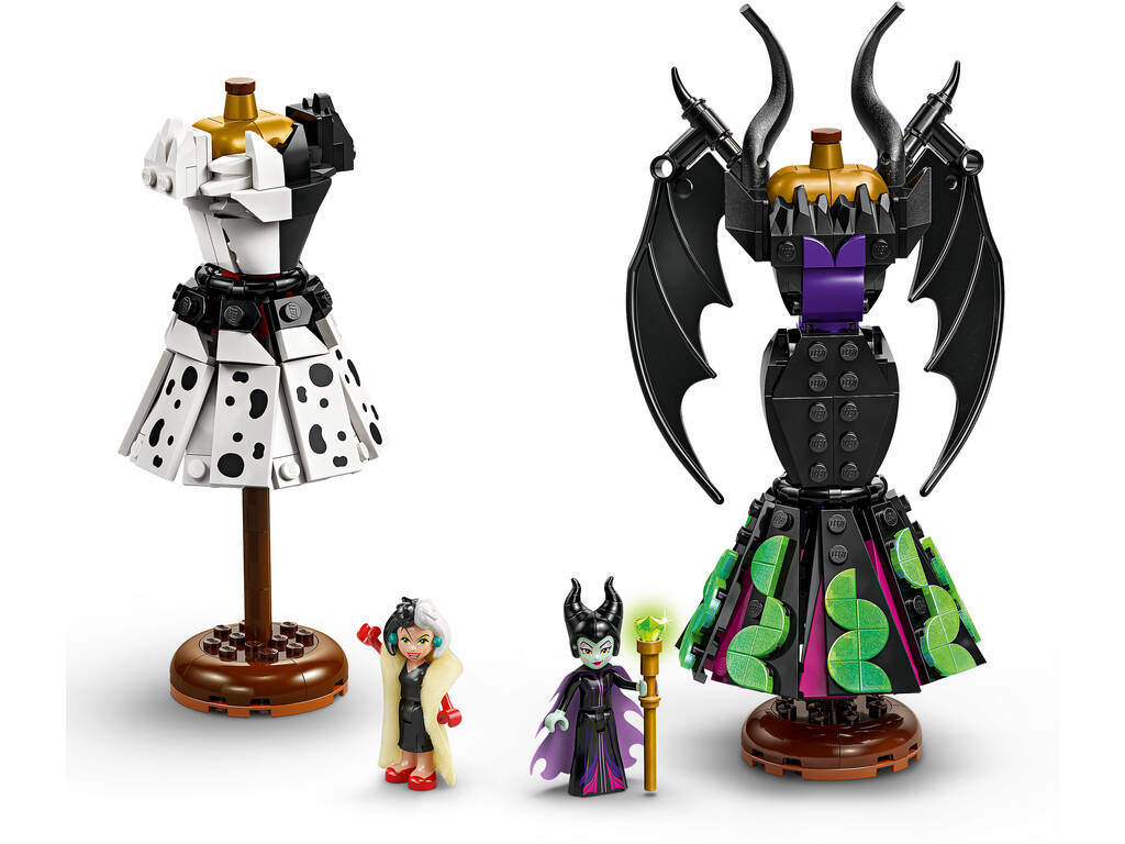 Lego Disney Costumi da Malefica e Crudelia De Vil