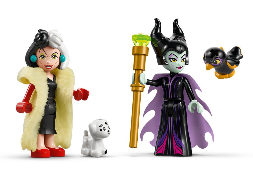 Lego Disney Costumi da Malefica e Crudelia De Vil