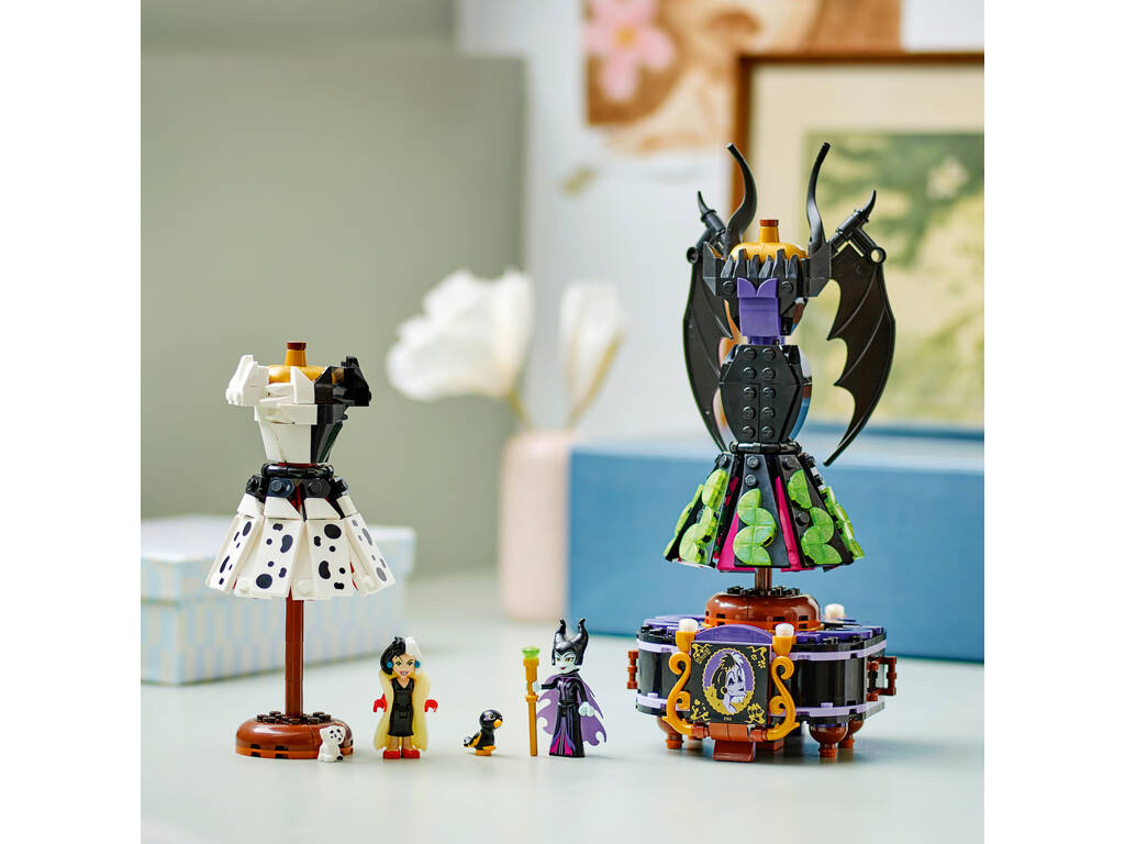 Lego Disney Costumi da Malefica e Crudelia De Vil