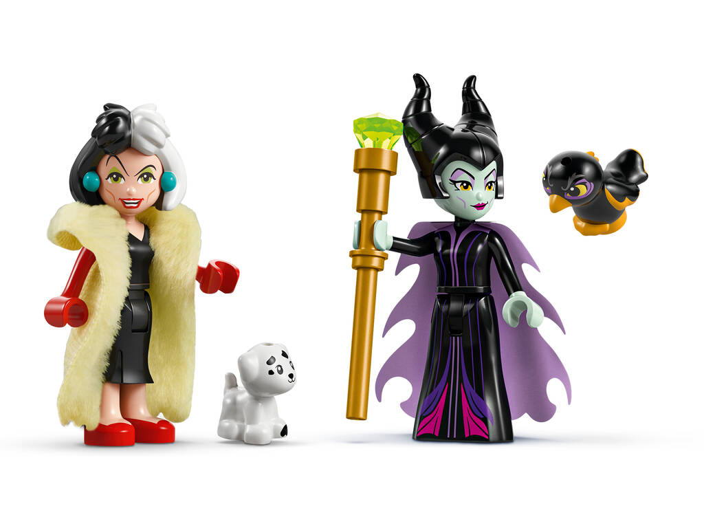 Lego Disney Costumi da Malefica e Crudelia De Vil