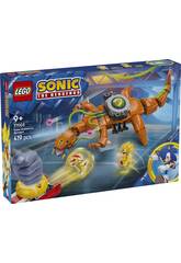 Lego Sonic Super Shadow vs. Biolizard