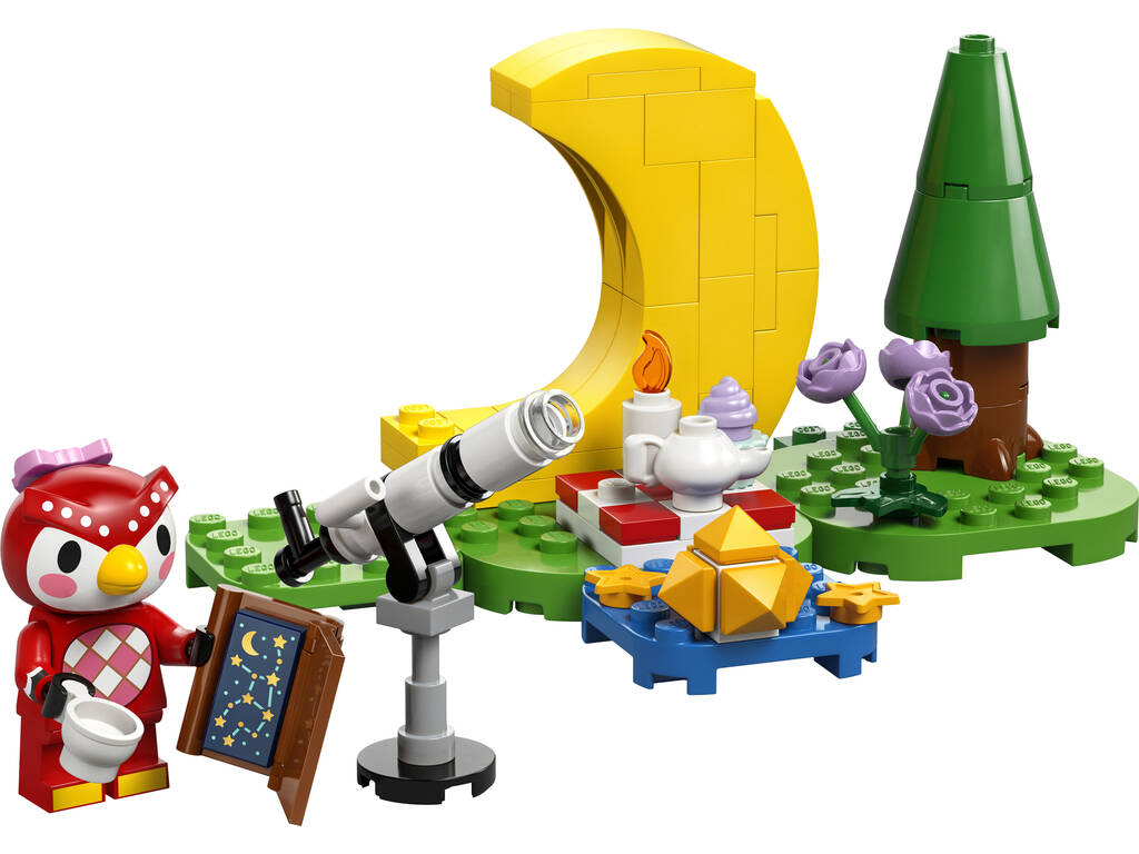 Lego Animal Crossing Osserva le stelle con Stella