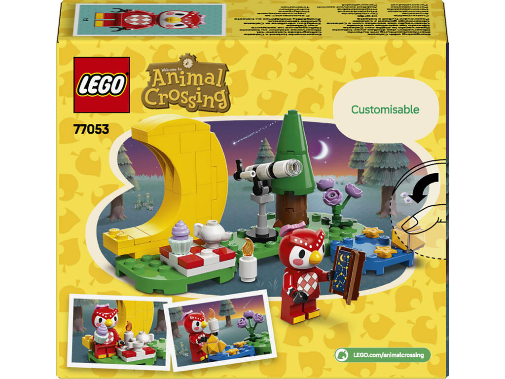 Lego Animal Crossing Osserva le stelle con Stella