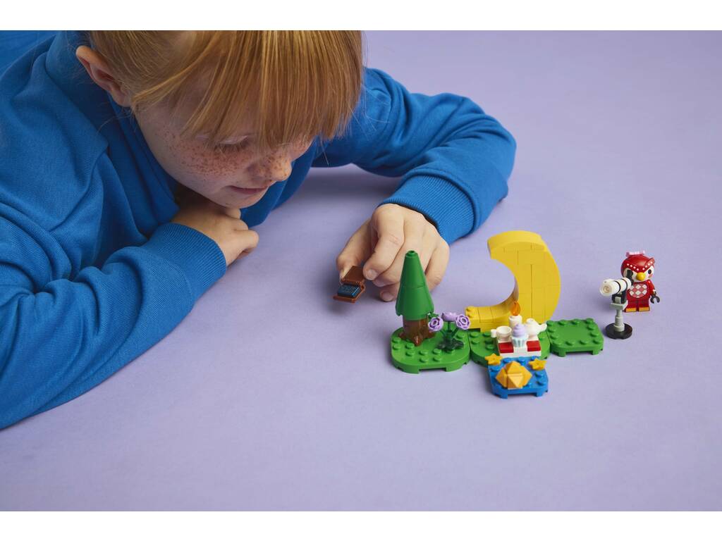 Lego Animal Crossing Osserva le stelle con Stella
