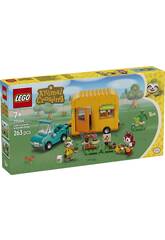 Lego Animal Crossing Caravana de Gandulio y Tienda de Jardinería