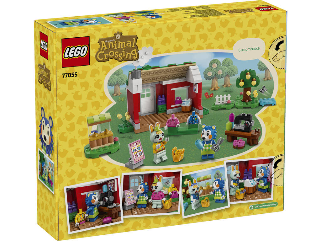 Lego Animal Crossing Negozio di vestiti delle sorelline Handy