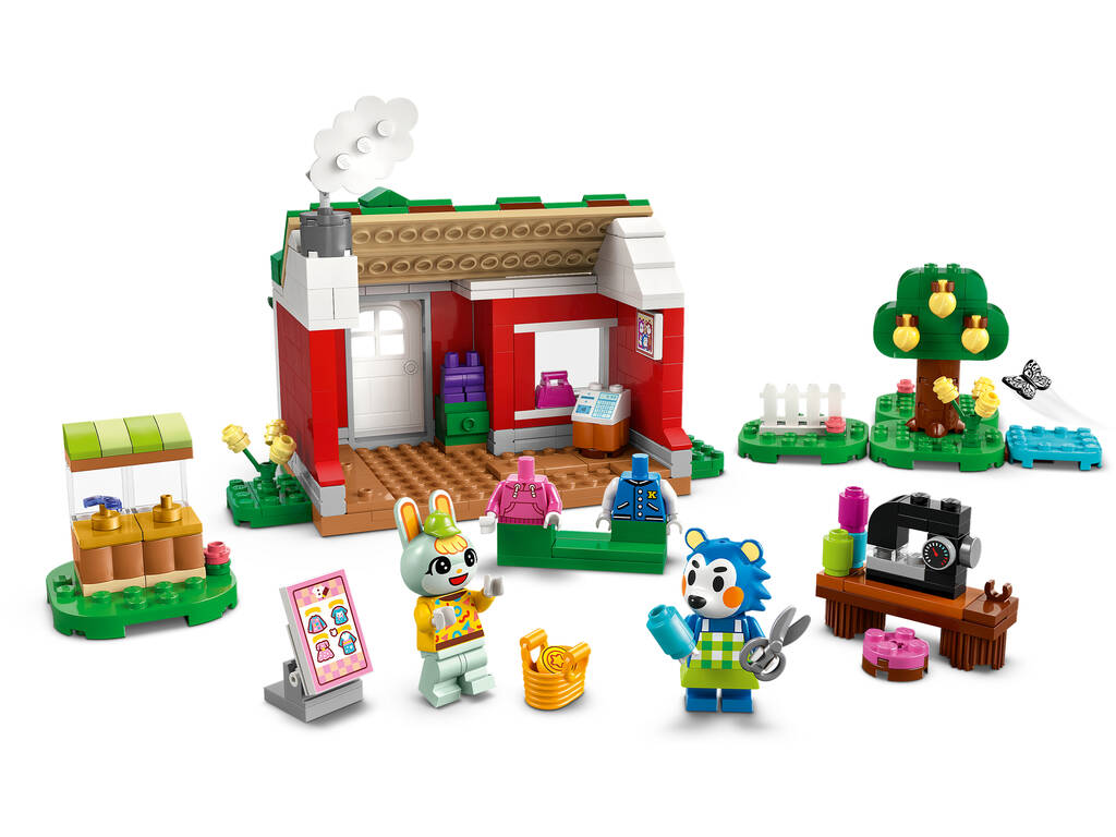 Lego Animal Crossing Negozio di vestiti delle sorelline Handy