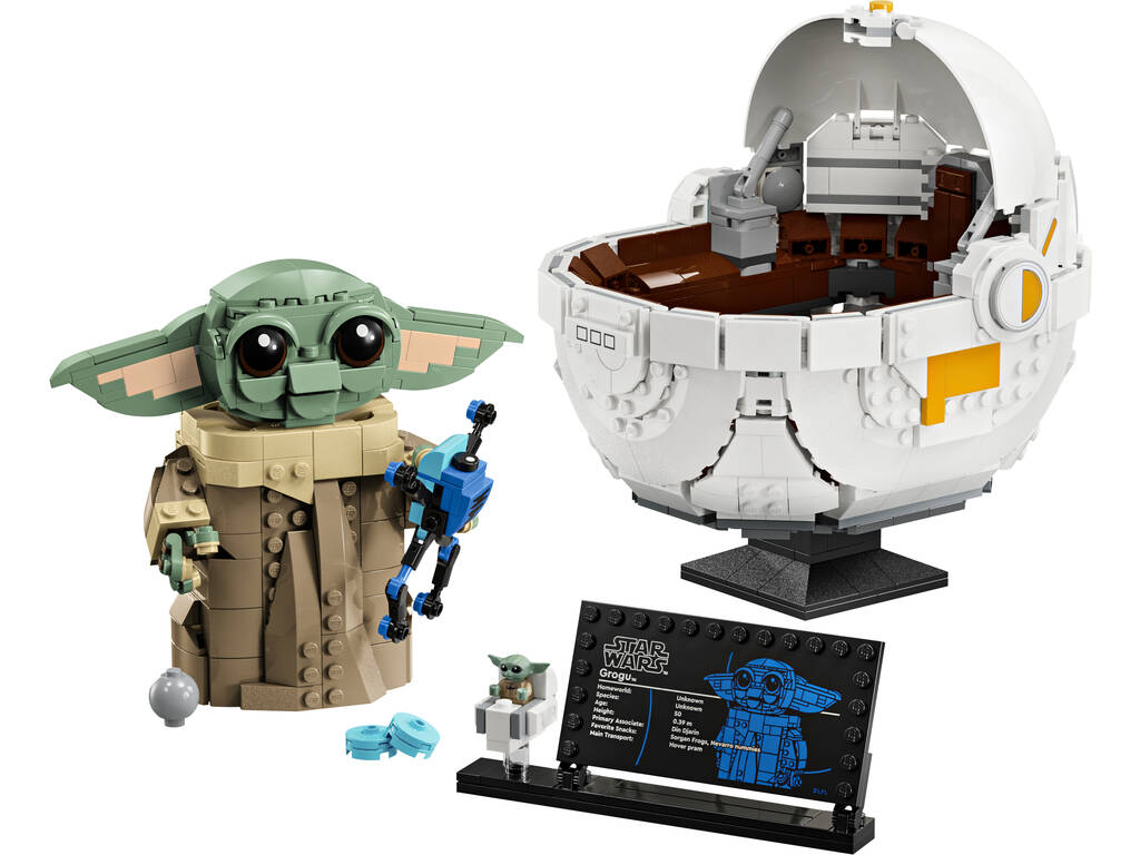 Lego Star Wars Grogu avec Aerocuna