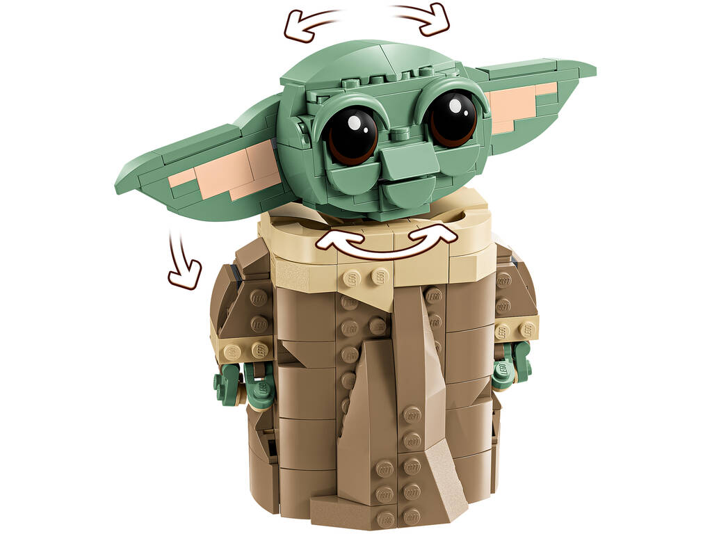 Lego Star Wars Grogu avec Aerocuna