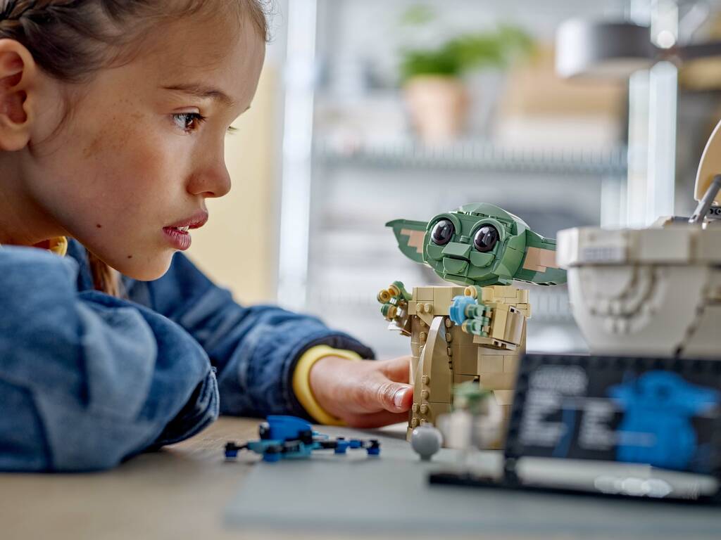 Lego Star Wars Grogu avec Aerocuna