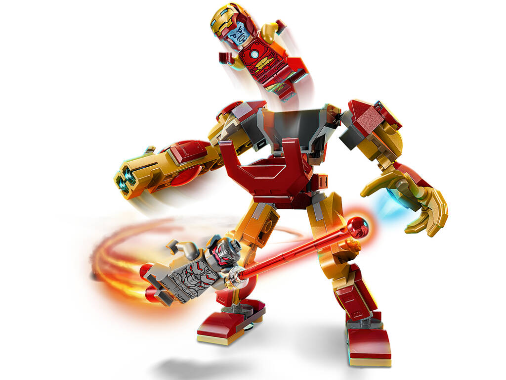 Lego Marvel Avengers Armatura robotica di Iron Man vs. Ultron