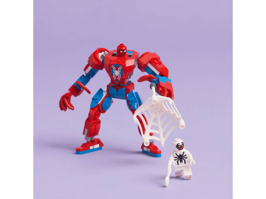 Lego Marvel Spider-Man Armatura robotica di Spider-Man vs Anti-Venom