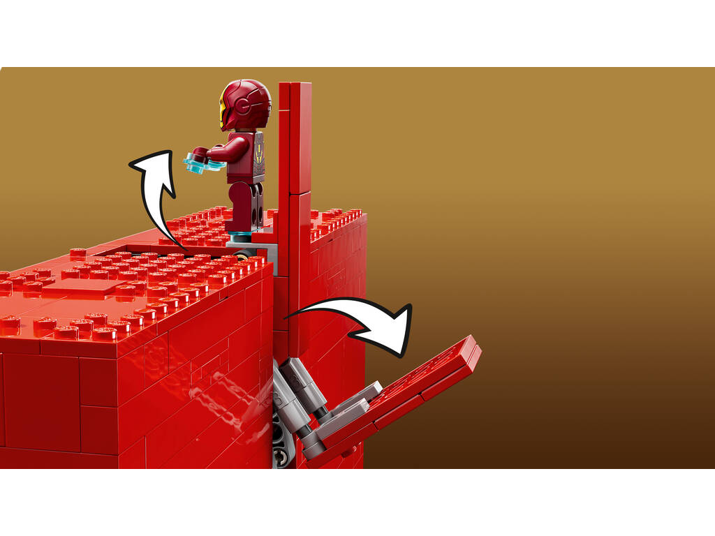 Lego Marvel The Infinity Saga Logotipo Marvel e Minifiguras