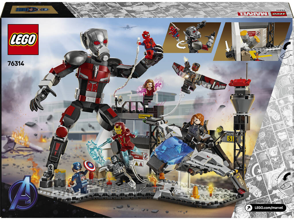 Lego Marvel The Inifinity Saga Grande Battaglia di Captain America: Civil War