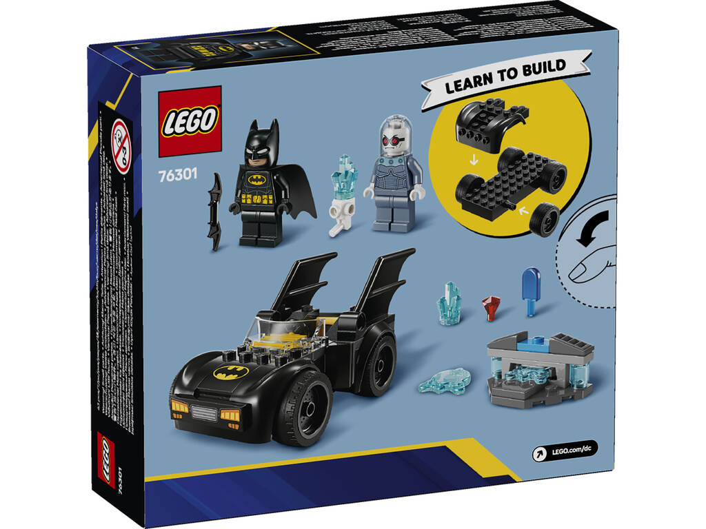 Lego Batman DC Batman e Batmobile vs. Mr. Freeze