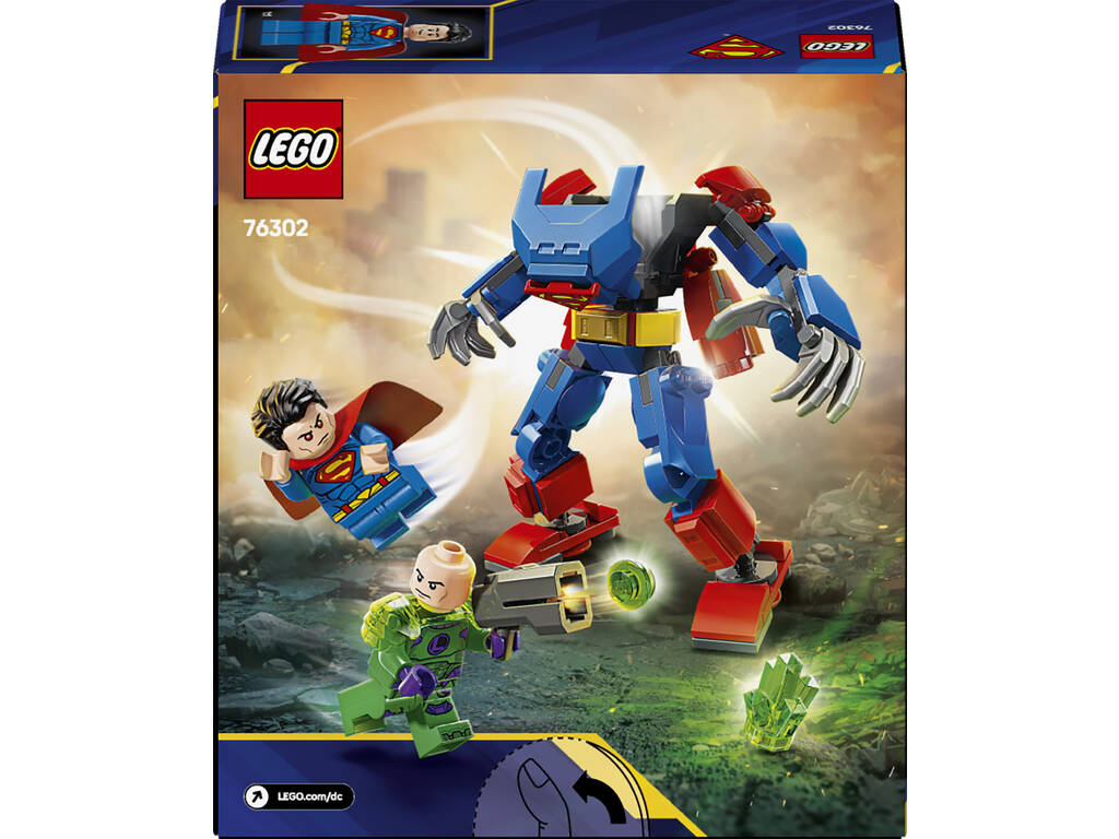 Lego Superman DC Armatura robotica di Superman vs. Lex Luthor