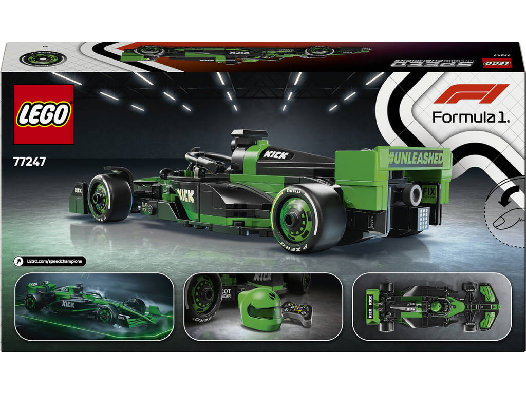 Lego Speed Champions Formula 1 Auto da corsa Kick Sauber F1 Team C44
