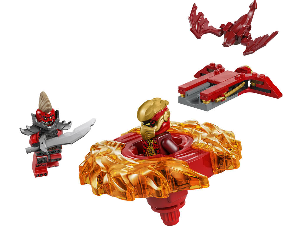 Lego Ninjago Dragons Rising Spinner di Spinjitzu Drago di Kai