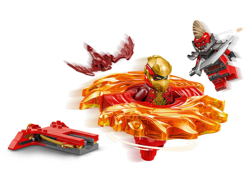 Lego Ninjago Dragons Rising Spinner di Spinjitzu Drago di Kai