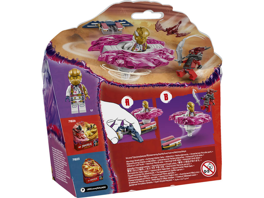Lego Ninjago Dragons Rising Spinner di Spinjitzu del Drago di Sora
