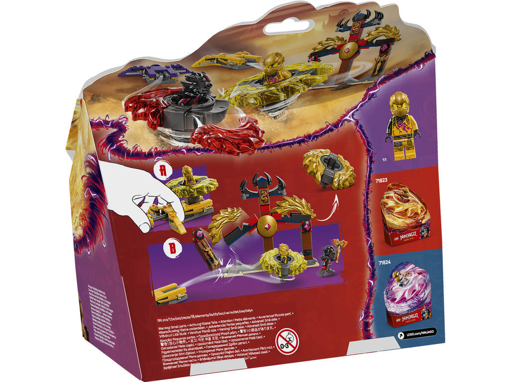 Lego Ninjago Dragons Rising Pack di combattimento Spinjitzu del Drago