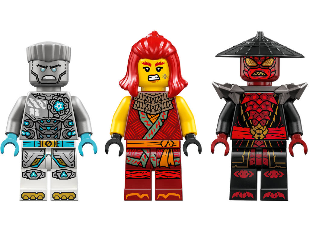 Lego Ninjago Dragons Rising Armatura robotica da combattimento di Zane