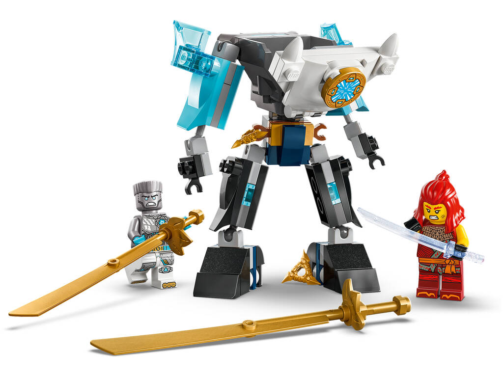 Lego Ninjago Dragons Rising Armatura robotica da combattimento di Zane