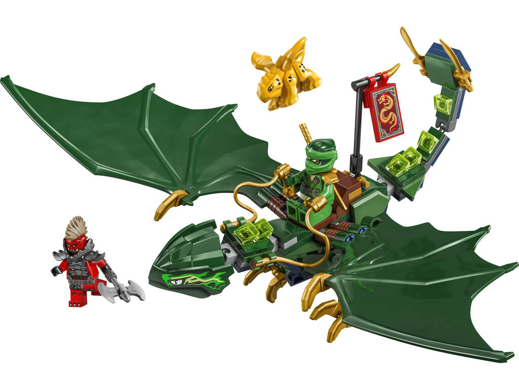 Lego Ninjago Dragão Verde da Floresta de Lloyd