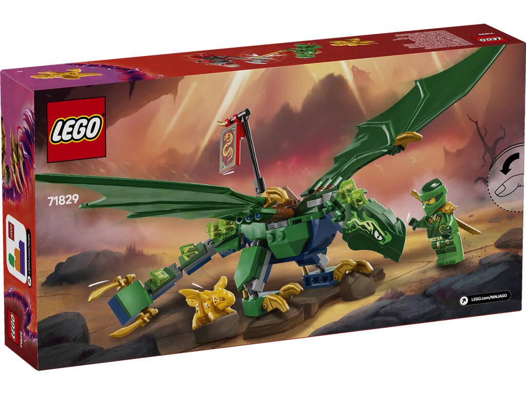 Lego Ninjago Dragão Verde da Floresta de Lloyd
