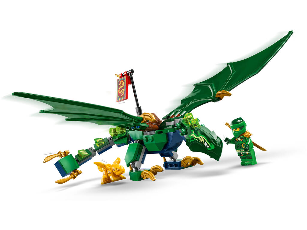 Lego Ninjago Dragão Verde da Floresta de Lloyd