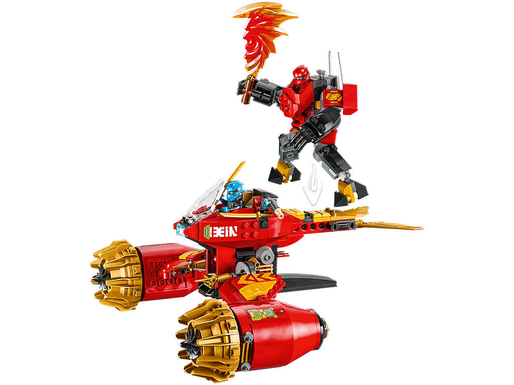 Lego Ninjago Dragons Rising Moto Mecca della Tempesta di Kai