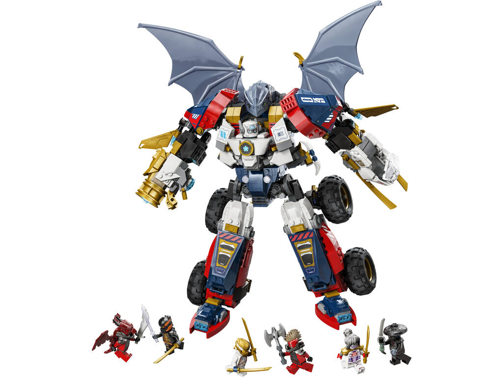 Lego Ninjago Dragons Rising Meca Ultra Combo de Zane