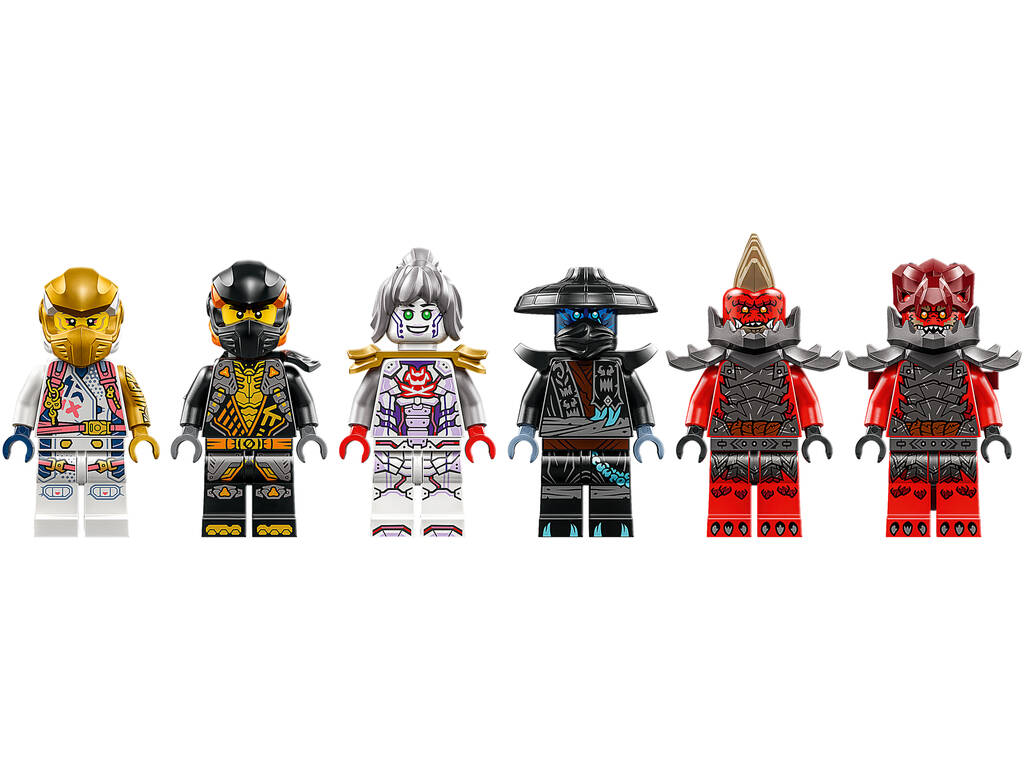 Lego Ninjago Dragons Rising Meca Ultra Combo de Zane