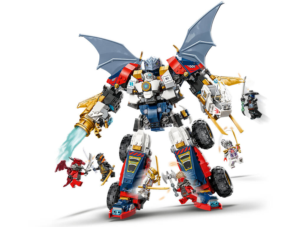 Lego Ninjago Dragons Rising Meca Ultra Combo de Zane