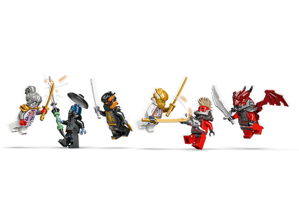 Lego Ninjago Dragons Rising Meca Ultra Combo de Zane