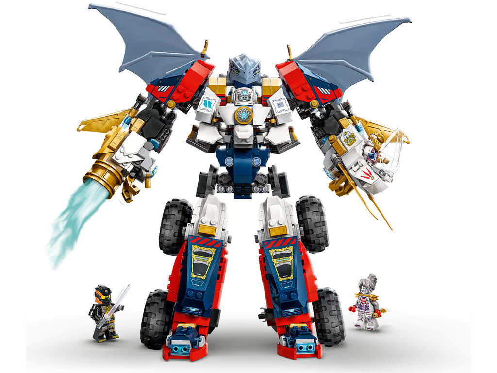 Lego Ninjago Dragons Rising Meca Ultra Combo de Zane