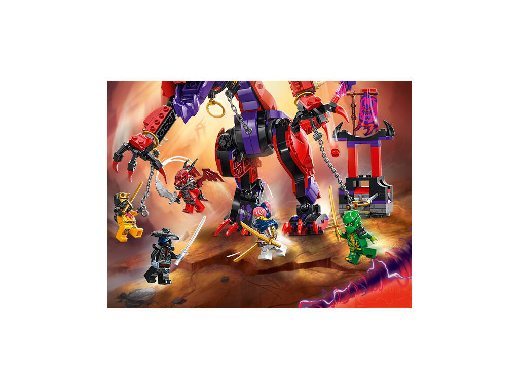 Lego Ninjago Dragons Rising Dragón del Caos: Colmillo Tronador