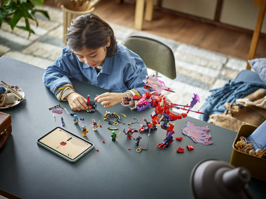 Lego Ninjago Dragons Rising Dragón del Caos: Colmillo Tronador