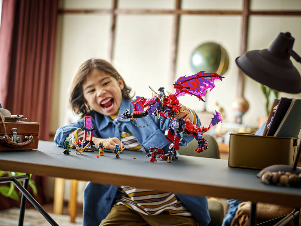 Lego Ninjago Dragons Rising Dragón del Caos: Colmillo Tronador