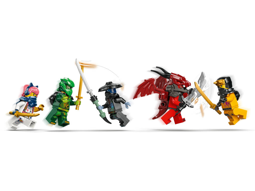 Lego Ninjago Dragons Rising Dragón del Caos: Colmillo Tronador
