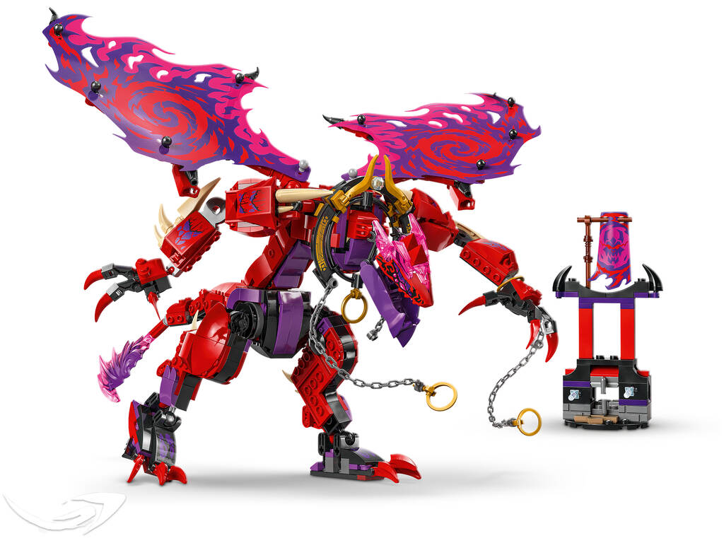 Lego Ninjago Dragons Rising Dragón del Caos: Colmillo Tronador