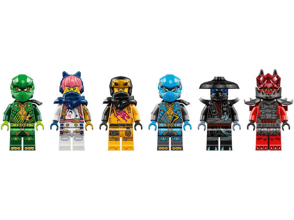 Lego Ninjago Dragons Rising Dragón del Caos: Colmillo Tronador
