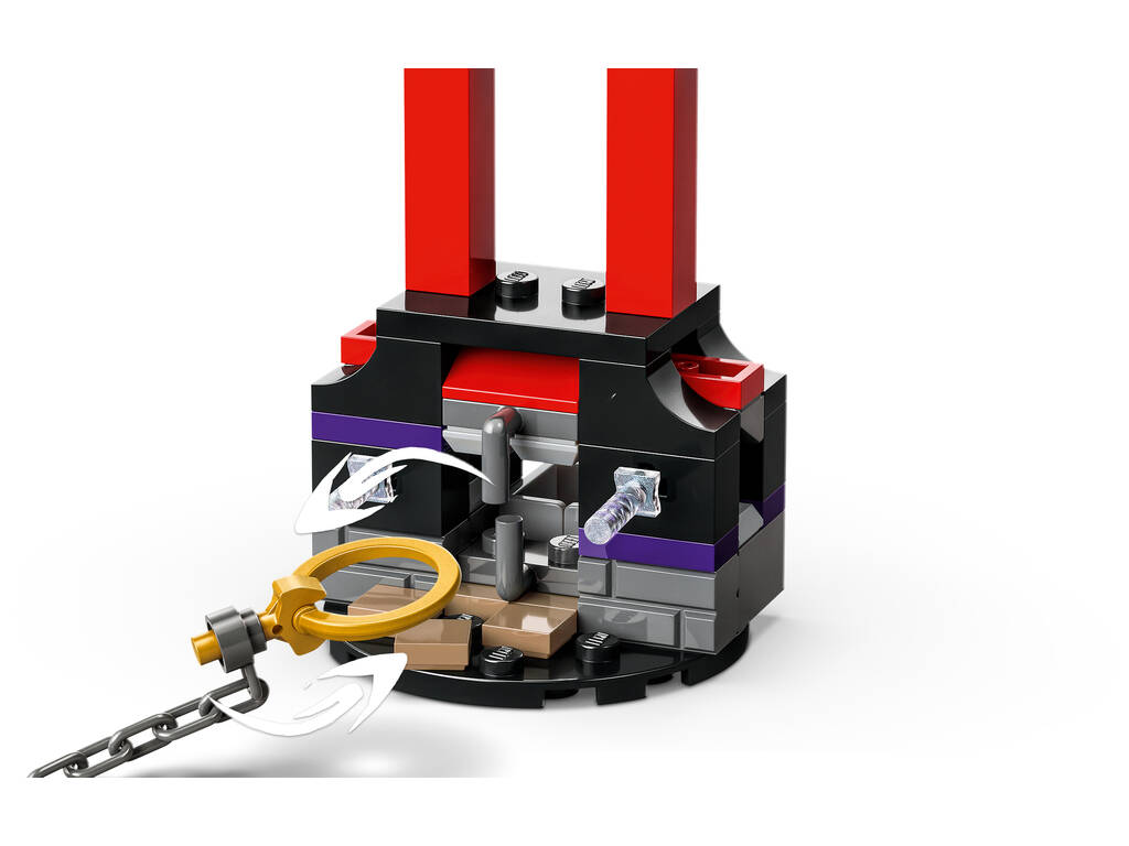 Lego Ninjago Dragons Rising Dragón del Caos: Colmillo Tronador