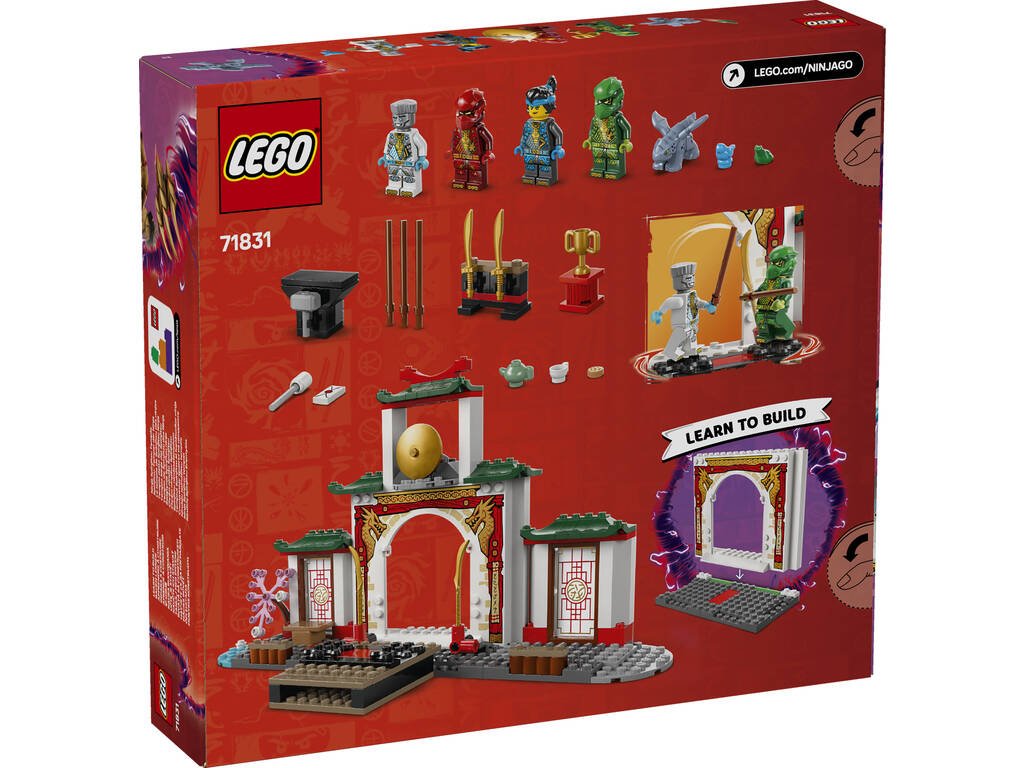 Lego Ninjago Dragons Rising Tempio Ninja di Spinjitzu