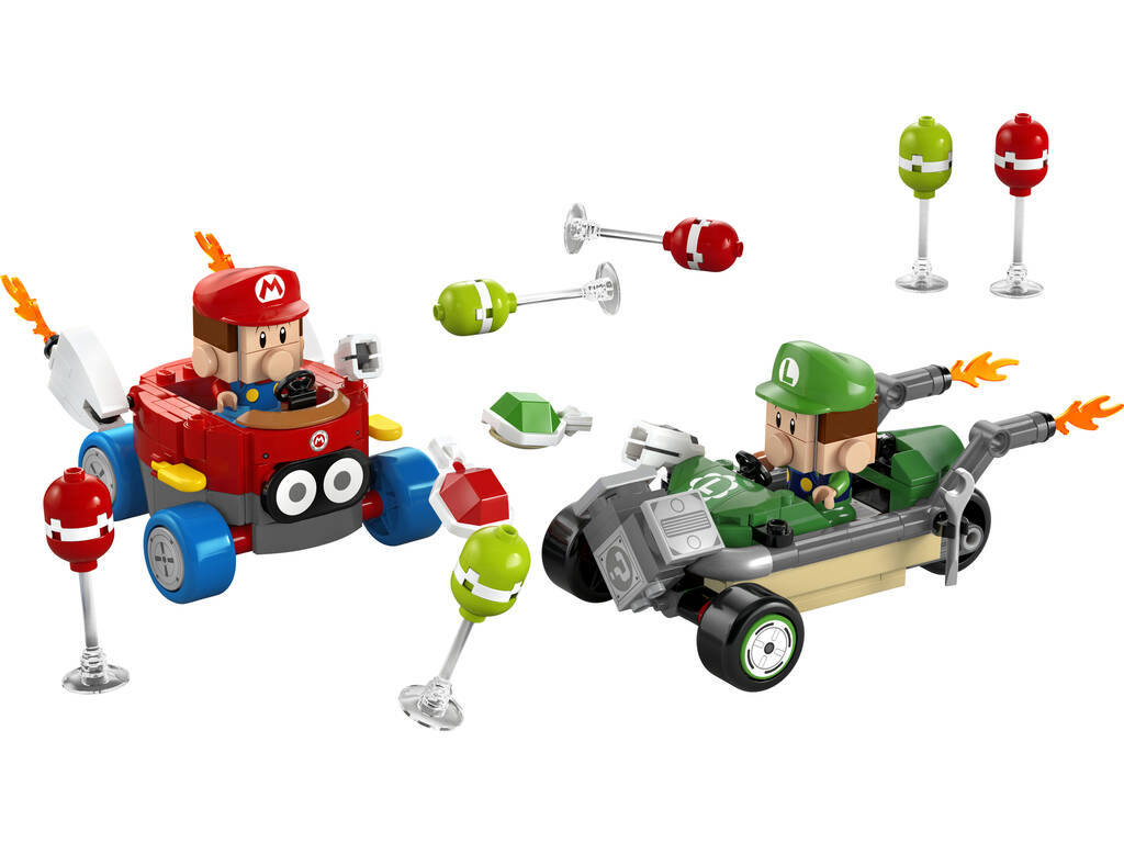 Lego Super Mario Mario Kart: Bebè Mario vs. Bebè Luigi