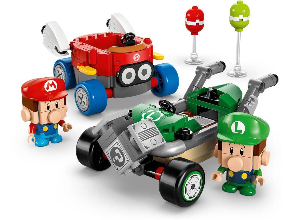 Lego Super Mario Mario Kart: Bebè Mario vs. Bebè Luigi