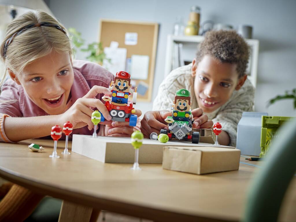 Lego Super Mario Mario Kart: Bebè Mario vs. Bebè Luigi
