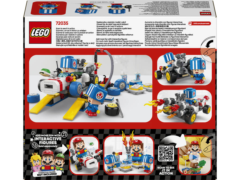 Lego Super Mario Mario Kart: Il garage di Toad